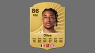 Olise helps the likes of Harry Kane during Bayern Munich's attacking transitions (Image via EA Sports)